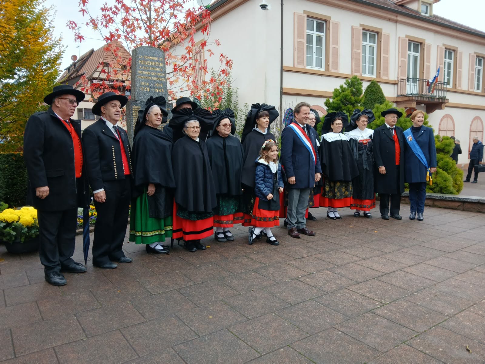 Comémoration du 11 novembre à Hégenheim